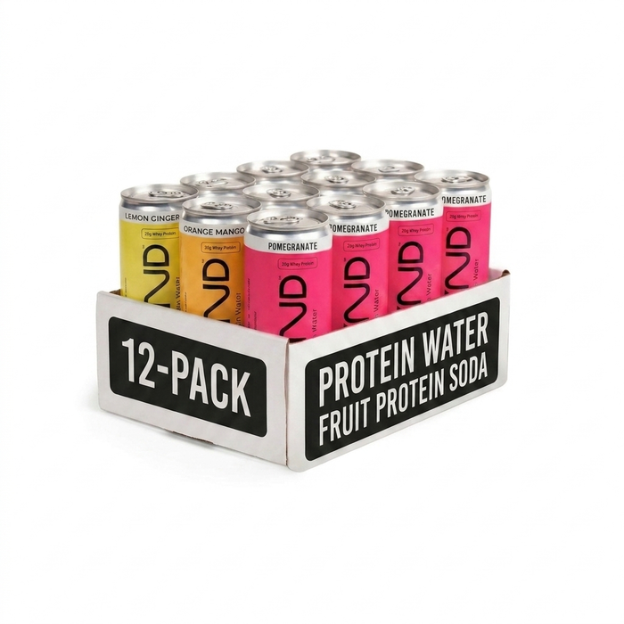 Sparkling Protein Water MIXED 12-Pack, 20g Whey Protein Isolate